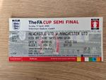 2005 - NEWCASTLE UTD v MANCHESTER UTD TICKET - FA CUP SEMI FINAL - 04/05
