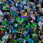 Cut Grade Black Opal Rough Lot AAA Grade Large Siz Ethiopian Welo Black Opal Raw