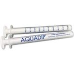 AQUADIP Dosing Syringe x5 or x25 Easy Liquid Dose Treatment Aquarium Fish Tank