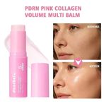 PDRN Pink Collagen Multi Balm Stick Anti-Ageing Hydrating Face Balm 10g - UK
