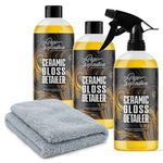 Ceramic Detailer Car Wax Gloss Spray Sealant Coating Vehicle Water Beading 1.5L