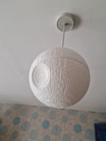 Death Star Ceiling Light Star Wars 3d Printed Light Shade 