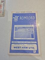 ROMFORD v WEST HAM UNITED, FRIENDLY 1962/3...Inauguration of the new Floodlights