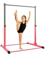 Kayman Horizontal Gymnastics Bar for Kids with Hand Protection Wrap Large Size