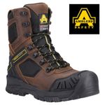 Amblers Detonate Safety Boots Composite Leather Waterproof Lace Work Boot Mens