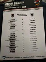 BRADFORD BULLS V TOULOUSE SUPER LEAGUE 1ST MARCH 2026