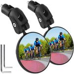 Bicycle Bar End Mirror 360°Rotating Rearview MTB Mountain Bike Rear View Mirror