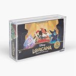 Disney Lorcana Booster Box Acrylic Display/Case/Premium/TCG/UV Resistant/Clear