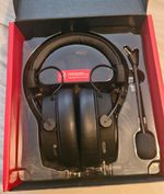 HyperX Cloud Alpha S Black Wired 3.5mm Gaming Headset Boom Mic Lightly Used