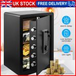 Large Digital Safe Box Steel Security Home Office Money Black 2.6 Cubic Feet/73L