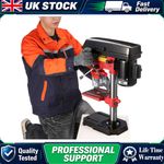 GEARZAAR Pillar Drill Press 13mm Chuck 5-Speed 300W Motor Bench Table Cast Iron