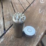 VINTAGE SHOOTING PEG / BUTT MARKED FORMED AS A CARTRIDGE