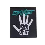 Skillet “Sick of It” Patch – Iron On Embroidered Band Badge 6.5x7.5cm – Rock