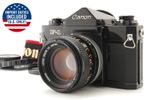 【N MINT】 Canon F-1 Late 35mm SLR Film Camera FD 50mm F1.4 S.S.C. Lens From JAPAN