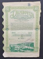 Romania - Dâmbovița Cement Plant (now Fieni Cement) - 1938 -  share -RARE-
