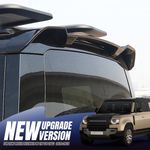 For Land Rover Defender Rear Spoiler 90 110 130 Roof Gloss Black L663 2020-2025