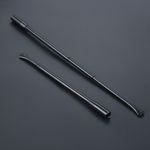 Portable Telescopic Cigarette Smoking Holder Filter Aluminum Black Pipes Women