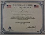 America 250th Anniversary US Flag Flown over Capitol 5/1/26 w COA 5x8ft Made USA