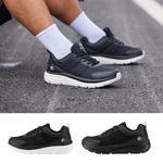 FitVille Mens Lightweight Cushioned Walking Sneakers Extra Wide Fitting Trainers