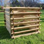 1575-449L Easy Fill Wooden Compost Bin | 6 Sizes