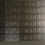 SCAFFOLD BOARD END BANDS £150 PLUS VAT PER 1000 CUSTOM WITH YOUR NAME IN