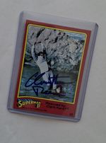 Christopher Reeve hand signed Superman II  card No. 26 Red.