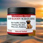 Stop Bloody Scratching Dog 90 Treats Allergy , Natural Herbal