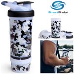 Smart Shake Protein Bottle Mixer Shaker Cup SmartShake Revive White Camo 750ml