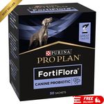 Purina Pro Plan Fortiflora Canine Probiotic Dog Food Supplement 30 x 1g.