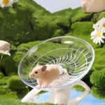 Small Pet Wheel - Silent Hamster Exercise Wheel for Mice & Hedgehogs - Safe