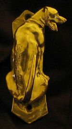 RHODESIAN RIDGEBACK Solo Door Knocker in Bronze