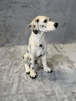 RARE Vintage 14" Tall Dalmatian Dog life Like Figurine Statue Wang International