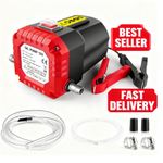 12V New Electric Car Oil Extractor Pump For Transfer Fluid Engine Vacuum + Hose