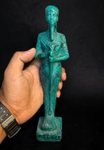 RARE ANCIENT EGYPTIAN ANTIQUITIES Ptah Statue Large for God Of Wisdom Egypt BC