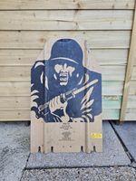 Target Shooting Range. Alloy MOD Fig 12 Gun Hunting Practice  Wall Art Militaria