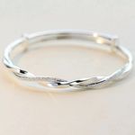 Women 925 Sterling Silver Bracelet Bangle Ladies Jewelry Christmas Gift For-Her*