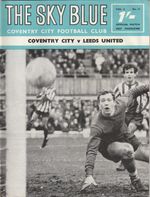Coventry City v LEEDS UNITED, 16 November 1968, Division One *** TITLE SEASON