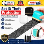 Set ID Theft Protection Stamp Security Data Defender Protect Privacy Roller UK