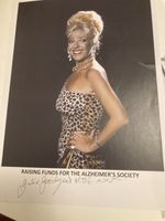 JULIE GOODYEAR HAND SIGNED AUTOGRAPH A4 SIZE 80g paper Coronation Street