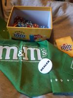 M&Ms Poker Set Chips,dealer Chip, Cards, Playmat Poker Collection