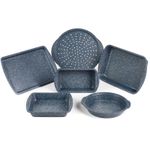 Russell Hobbs 6 Piece Ovenware Set Nightfall Stone Non-Stick PFOA Free Coating