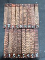 SNAKEWOOD pen blank 150 x 20 x 20mm SPECIAL GRADE / GRADE A / GRADE B