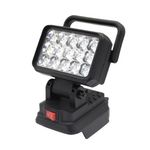 15 Beads LED Working Light Outdoor Flashlight for Makita 18V Li-ion Battery