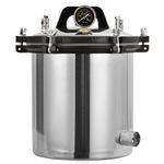 18L Steam Autoclave Sterilizer Sterilization Tattoo Dental Lab Medical Eqpt Tool