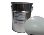 0,5 Litre Basecoat Spray Finish Pearl White Metallic Car Paint Trend Paint Nacre