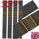 12X .003 Archery 33" Pure Carbon Shafts ID 6.2mm for DIY Carbon Arrow SP 300-600