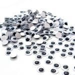 Googly Eyes 10mm Self Adhesive in 50 to 1000pc Packs 