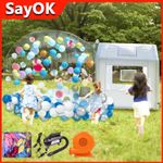 10ft Inflatable Bubble House Outdoor Balloons Tent For Party Event W/Pump&Blower