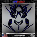 yamaha Raptor 700 700R graphics kit 2013 2018 2020 2024 decals stickers atv