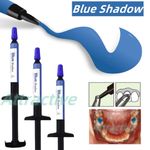 Dental Blue Glue Orthodontic Adhesive Light Cure Band Cement Shade Blue Glue 5g
